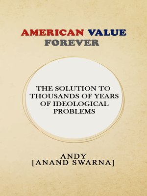 cover image of American Value Forever